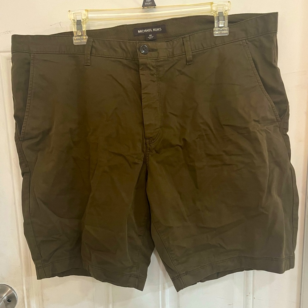 Olive Green Men’s Michael kors shorts waist 38